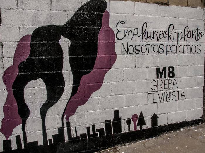 Greba eginen duten bost emakumeren testigantzak