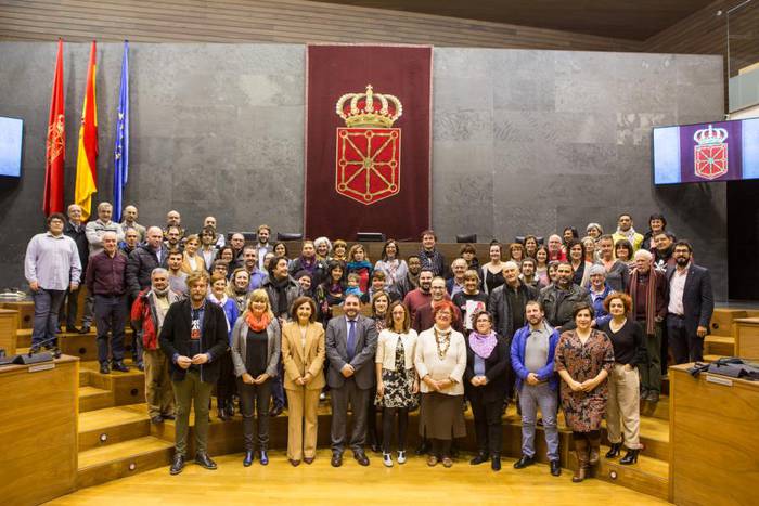 Giza Eskubideen Aldarrikapen Unibertsala irakurtzeko ekitaldi instituzionala, Giza Eskubideen Nazioarteko Egunarekin bat eginez