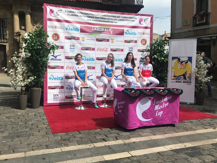 Uztailaren 13an jokatuko da Sanferminetako emakumezkoen eskupilotako final haundia