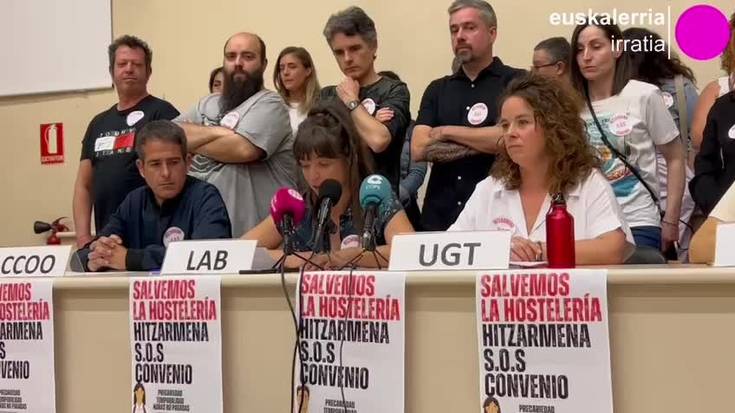 Ostalariek San Fermin egunerako greba deitu dute