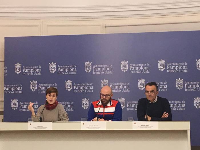 Iruñean autoen abiadura moteltzeko exijitu du Aranzadik