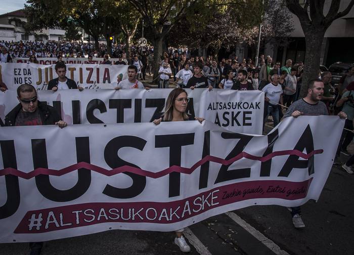 Altsasuko auziari buruzko ekitaldi bat debekatu dute Salamancan