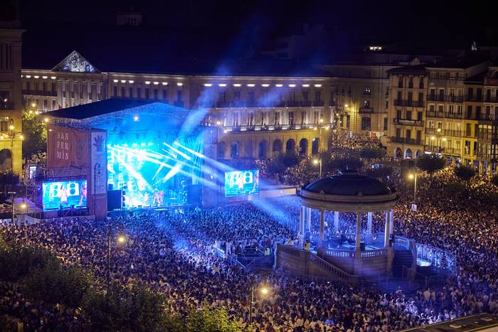 Festaren lehen sei egunetan, 188.300 pertsona bertaratu dira musika emanaldietara