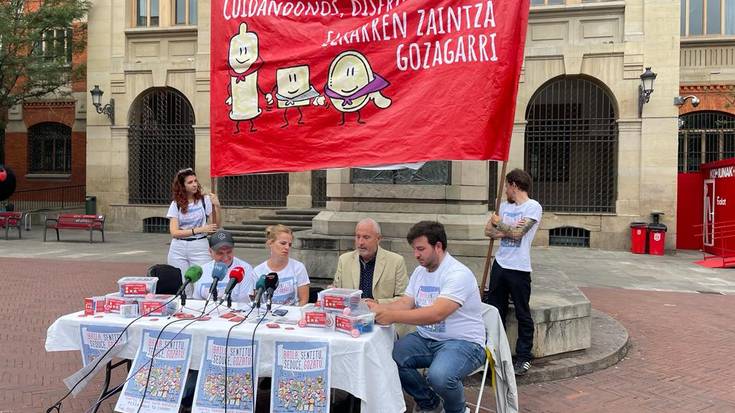 Sanferminetan ‘elkarren zaintza gozagarri’, sexu-osasuna eta prebentzioa sustatzeko kanpaina