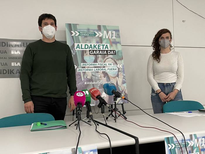 ELAk "aldaketa garaia" dela aldarrikatuko du Maiatzaren Lehenean