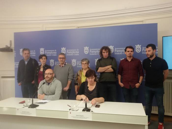 Iruñeko Udalean “konfiantza krisia” dagoela esan dute Aranzadik eta Ezkerrak