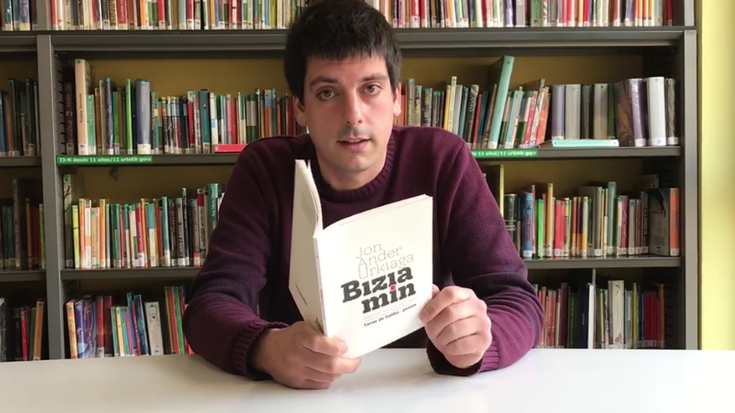 LIBURU AURKEZPENA: “Bizia min”, Jon Ander Urkiaga