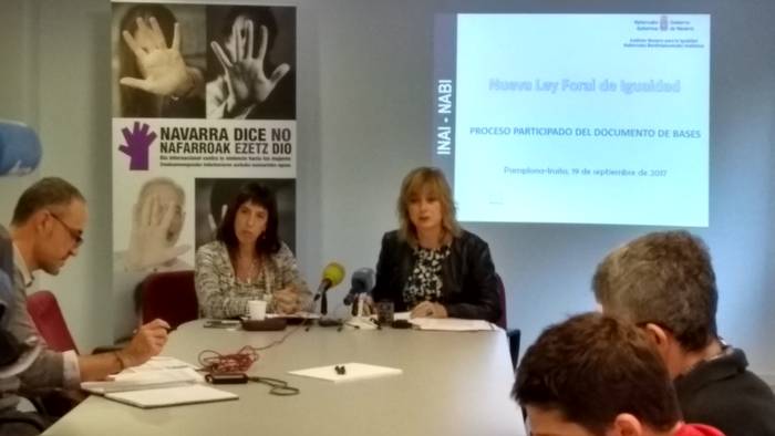 Emakume eta gizonen berdintasunerako foru legea, udazkenerako