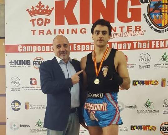 Unai Amorena iruindarra Espainiako Muay Thai, edo thailandiar boxeoan, txapeldun berria da K-1eko modalitatean