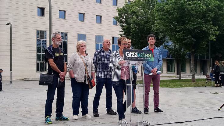 Altsasuko auzia salatzeko "elkartasun kilometroa" eskainiko die gurasoei Gure Esku Dagok