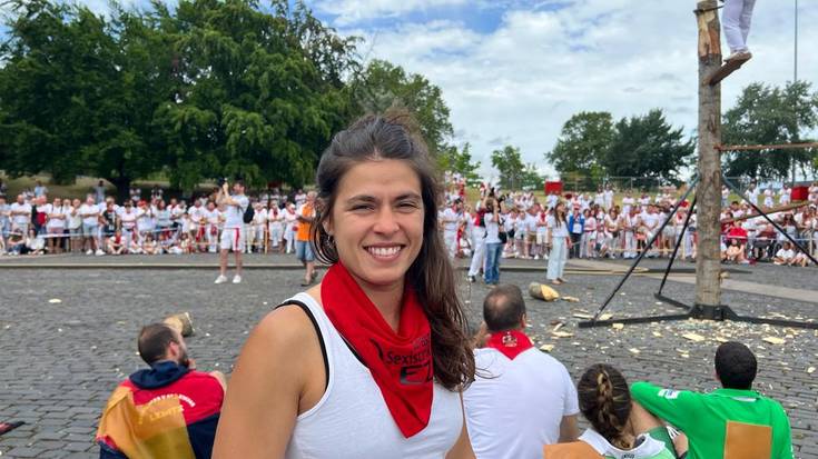 Irune Biurrun: "Beroak markatu ditu aurtengo herri kirol lehiaketak"