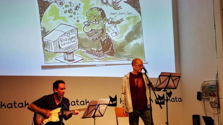 Zuzeneko musikarekin euskarazko poesia errezitaldia gozagarri, Kondestablen