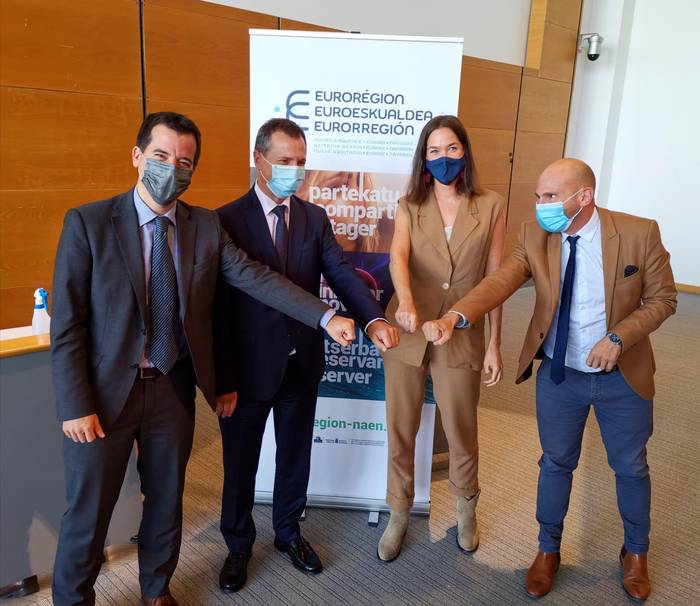 Euroeskualdeak 500.000 euro emanen dizkio Nafarroak parte hartzen duen mugaz gaindiko 19 proiekturi