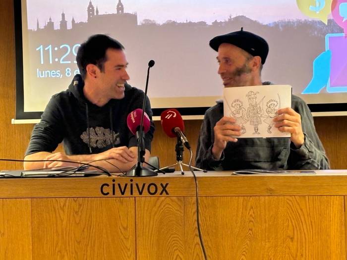 'Koloreaga': Euskal Herriko folklorea margotzeko liburua