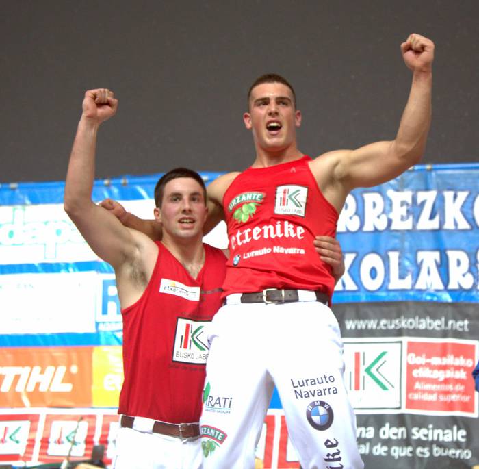 Aizkora apustua Iker Vicentek irabazi du