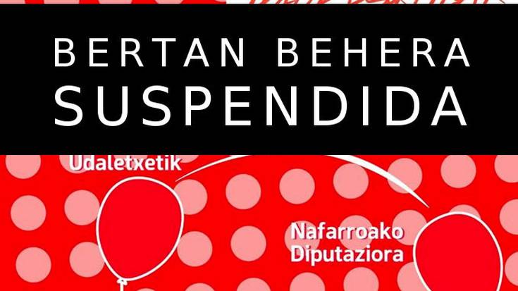 Haur eskolen aldeko giza katea bertan behera geratu da
