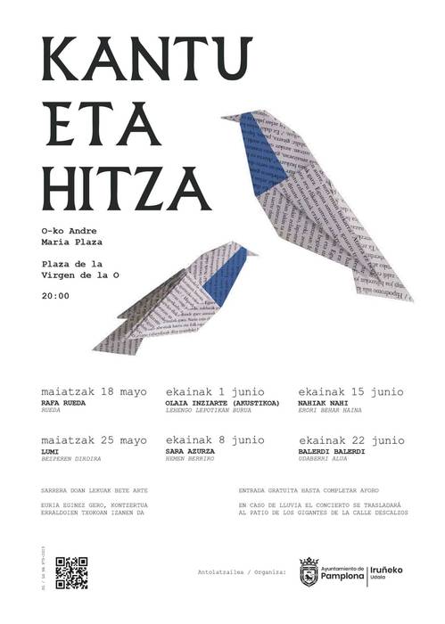 Kantu eta hitza: Rafa Rueda