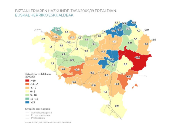 Iruñerriko biztanleria %8 hazi da azken hamarkadan