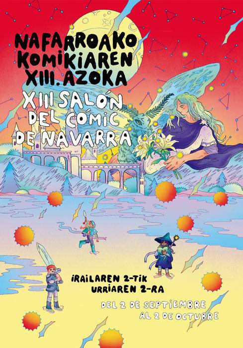 Nafarroako Komiki Azokaren XIII. edizioa irailaren  2tik urriaren 2ra