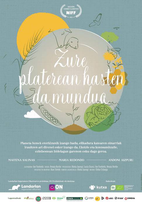 EnerZinema: 'Zure platerean hasten da mundua'