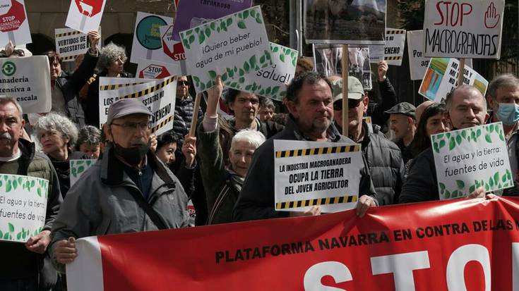 Irregulartasunak salatzen dituztenak beldurtu eta isilarazi nahi izatea leporatu diote Caparrosoko makroetxaldeari