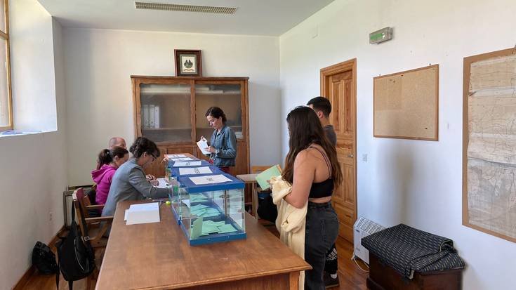Nafarroan parte hartzea %54,35ekoa da, 2019an baino 1,82 puntu txikiagoa