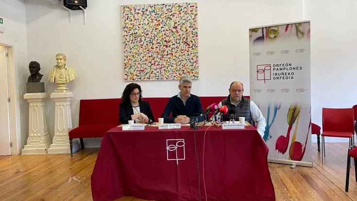 Iruñeko Orfeoiak Sagrada Familian kantatuko du larunbatean