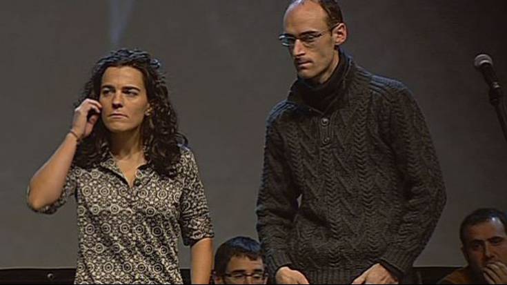 Maialen Lujanbio, Amets Arzallus, Ander Fuentes 'Itturri' eta Eneko Lazkoz bertsolariak gaur