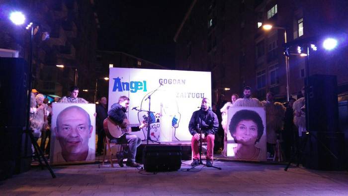 Angel Berrueta gogoratzeko elkarretaratzea, bertan behera