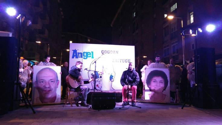 Angel Berrueta gogoratzeko elkarretaratzea, bertan behera