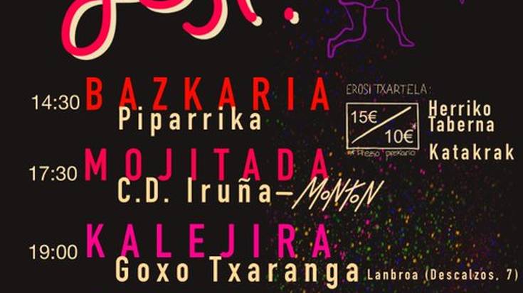 Feministok fest: uztailaren 10ean mugimendu feministak bazkaria eginen du Jarauta karrikan