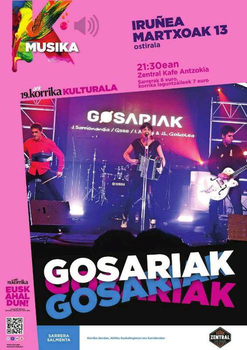 Gose taldearen "Gosariak" 