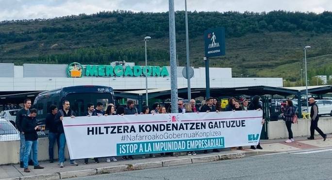 Mercadonari 7.500 euroko isuna ezarri dio Nafarroako Gobernuak langileen "duintasuna" urratzeagatik