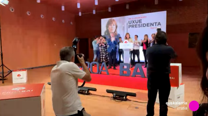Uxue Barkos: "Ez dira Geroa Bairentzat emaitzarik onenak"