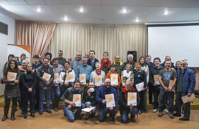 Barañaingo 36 enpresa, elkarte eta entitatek jaso dute 2015eko Bai Euskarari ziurtagiria