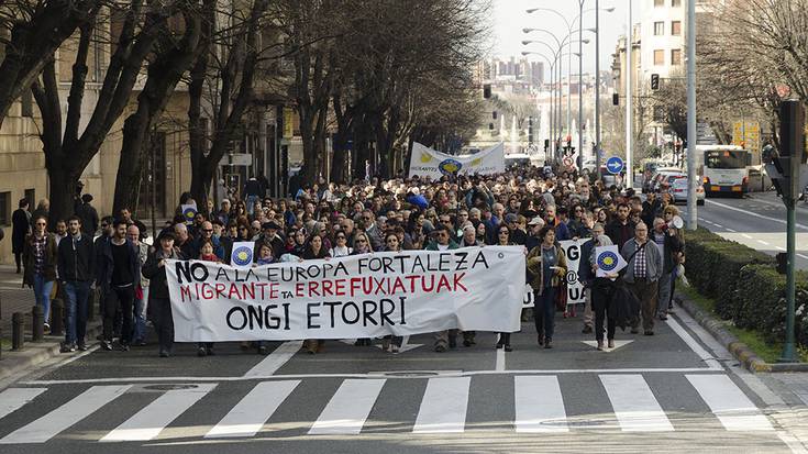 "Gotortutako" Europaren aurka, kalean