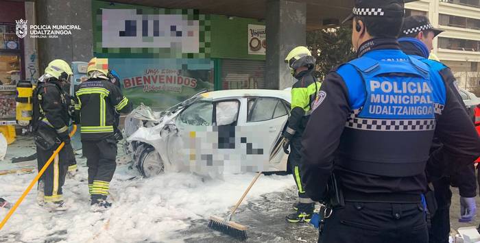 Gidari bat hil da Iruñeko Donibane auzoan
