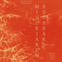 'Miseriaren Adarrak' bertso saioa