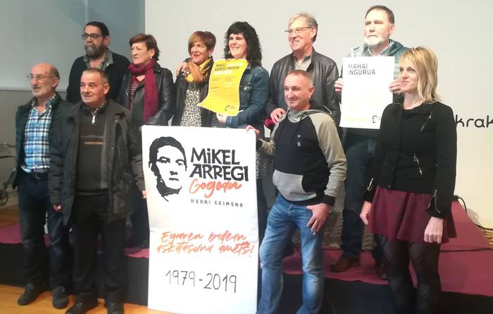Mikel Arregiren heriotzaren inuguruko zigorgabetasuna salatu dute, 40 urteren ondoren