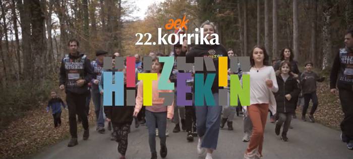 Aurkeztu dute 2022ko Korrikaren kanta