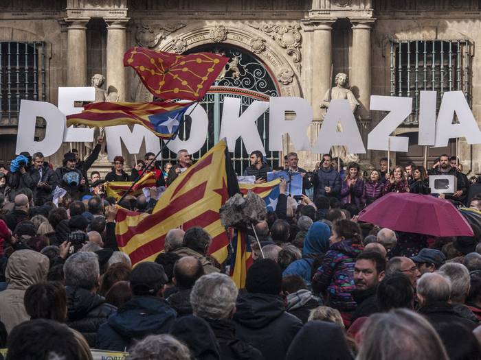 Katalunia auziko epaiketaren aurkako mobilizazioa deitu du ANCk otsailaren 12rako, Iruñean