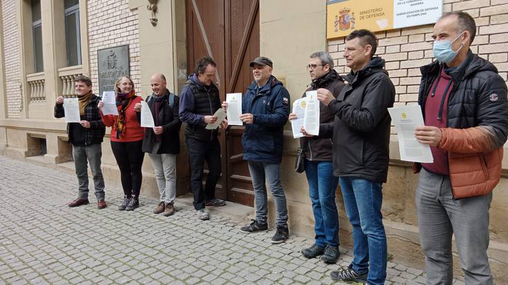 Gerren aurkako intsumisioa aldarrikatu dute antimilitaristek eta intsumisoek