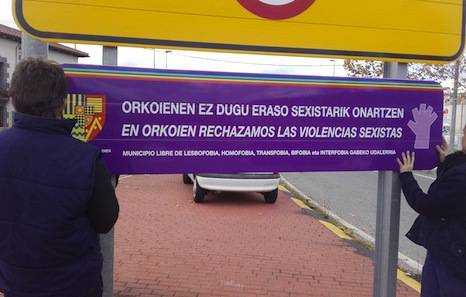 Orkoiengo festetan izandako sexu erasoa salatu dute