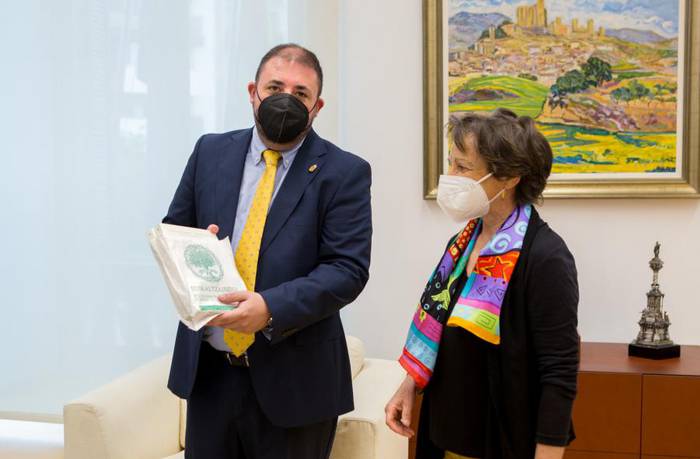 Euskaltzaindiak Nafarroako Parlamentuan egin du maiatzeko osoko bilkura