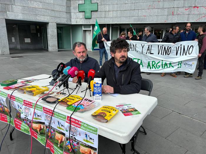 Landare jatorriko produktuen iruzurra salatu du EHNE sindikatuak