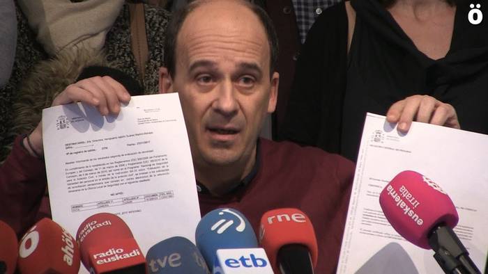 Kontuz elkarteak Patxi Zamoraren aurkako "mendekua" salatu du 