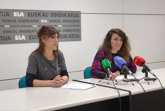 Etxeko langileen egoera jarriko du ikusmiran ELA sindikatuak Martxoaren 8an