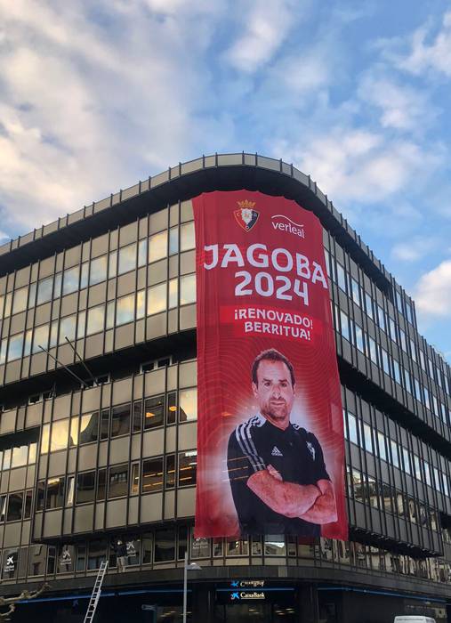 2024rarte berritu du kontratua Jagoba Arrasatek Osasunarekin
