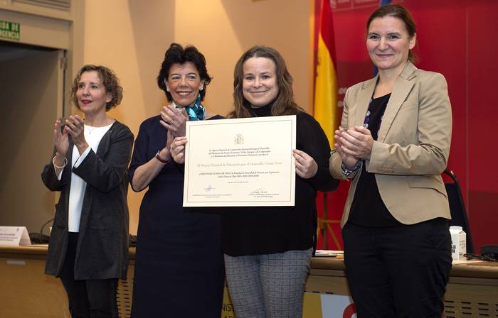 Iñaki Ochoa de Olza DBHIk Vicente Ferrer saria jaso du