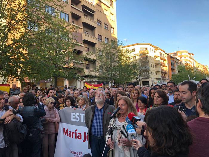 Altsasuko auzian Guardia Zibilaren bertsioa entzun ez dela salatu du Covitek elkarretaratze batean